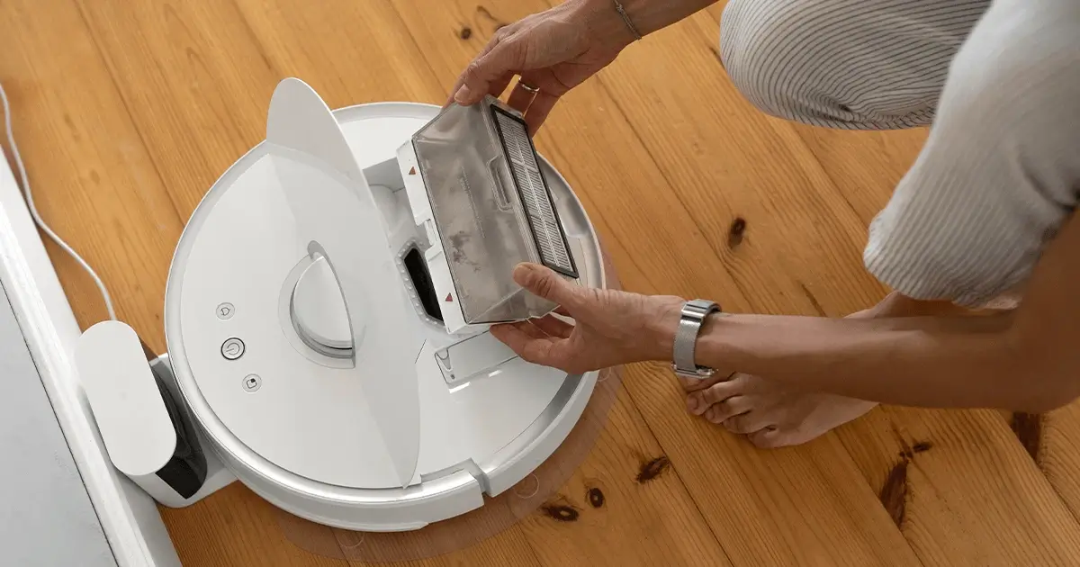 Manutenzione robot aspirapolvere