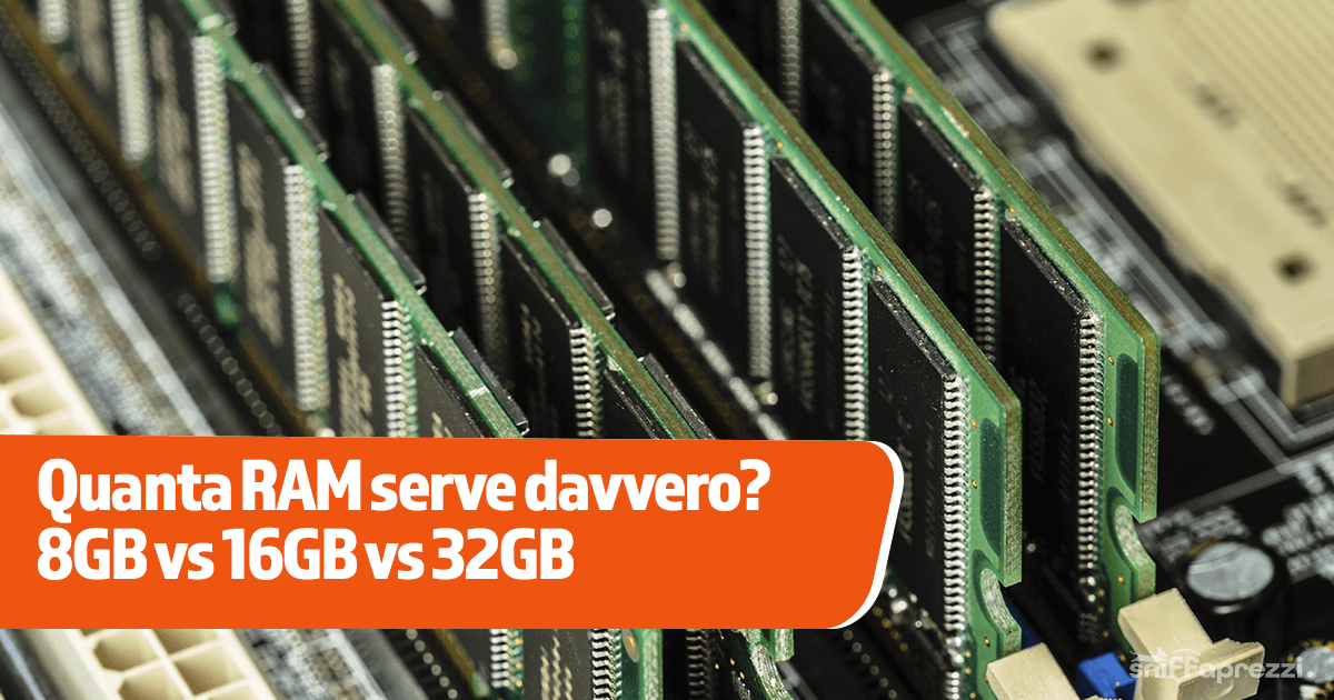 Quanta memoria ram serve nel 2026 per i computer Windows e Mac?