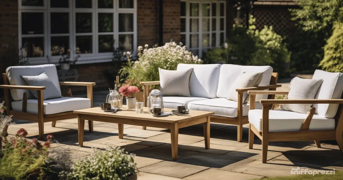 mobili da giardino resistenti