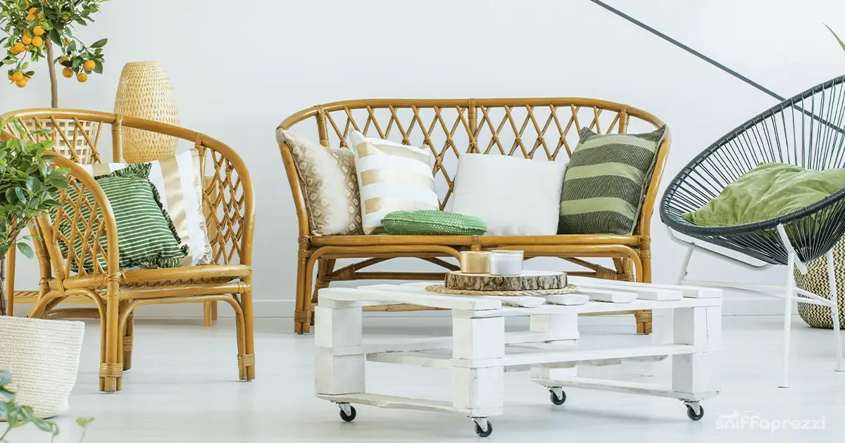 Arredamento esterno Mix & Match: design contemporaneo